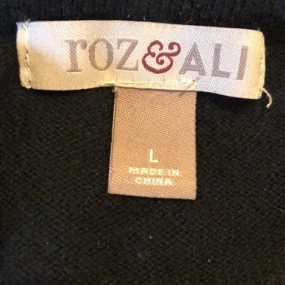 Roz &‎ Ali black rhinestone diamond black - Picture 4 of 5